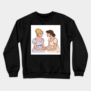 Pride and Prejudice - Jane and Elizabeth Bennet Crewneck Sweatshirt